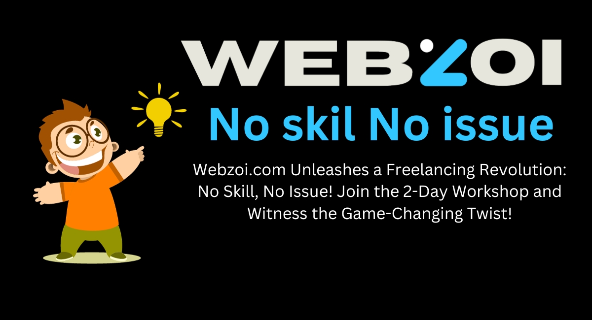 Webzoi.com Launches Groundbreaking Initiative to Empower Pakistani Youth Through Freelancing