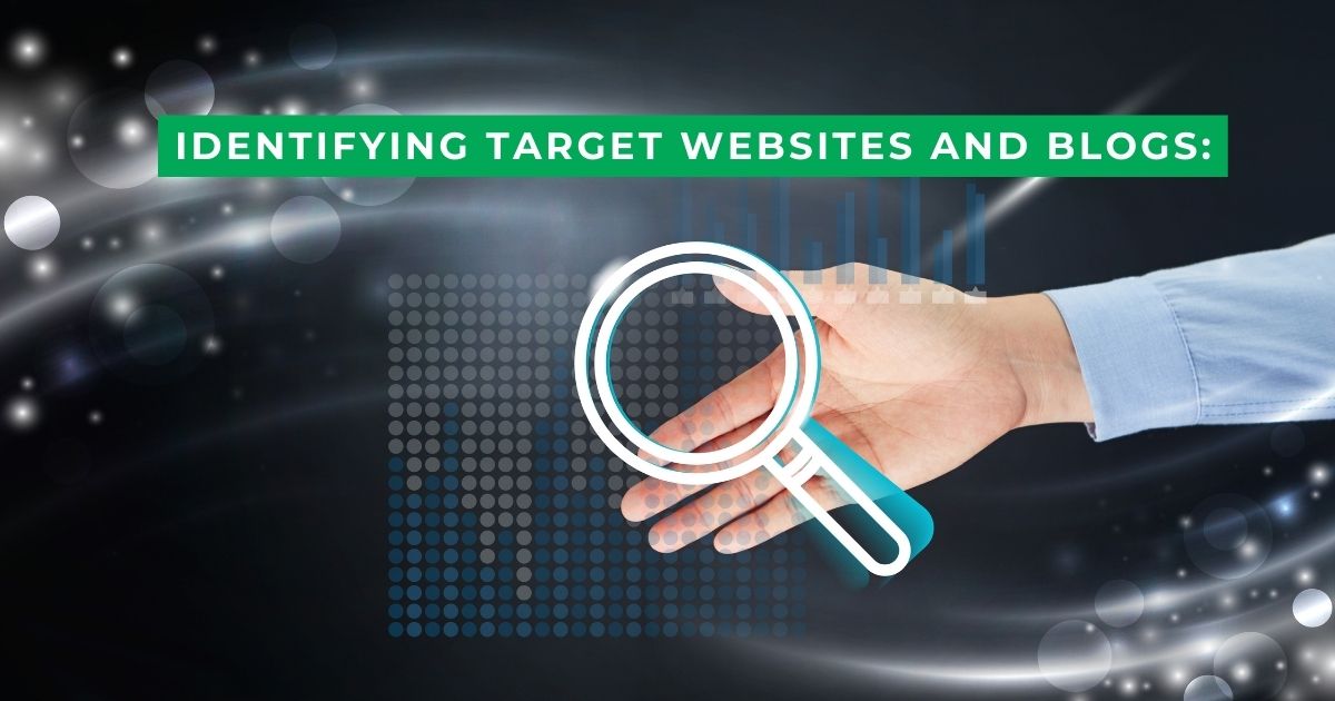 Identifying target websites and blogs